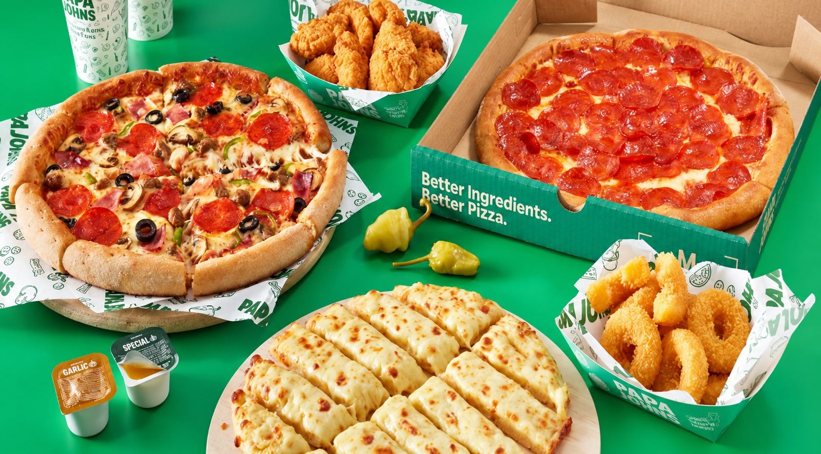 Portada de Papa John's